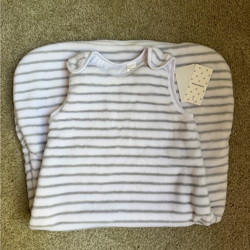 Striped Baby Fleece Sleep Sack